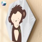 Csimpánz - babaszoba dekoráció