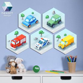 5 db-os járműves szett - választható járművekkel