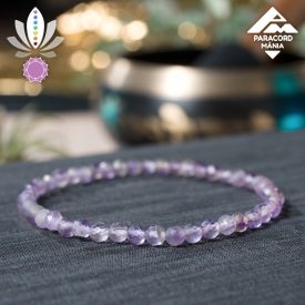 Koronacsakra karkötő - ametiszttel