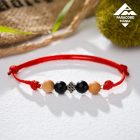 Tibeti buddhista végtelen csomós - ásvány karkötő