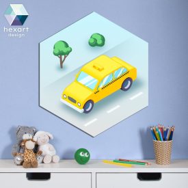 Taxi - baba- és gyerekszoba dekoráció