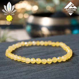 Napfonatcsakra karkötő - sárga acháttal