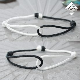 2 db Yin-yang - paracord karkötő