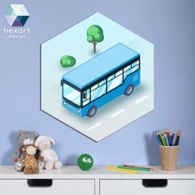 Busz - baba- és gyerekszoba dekoráció