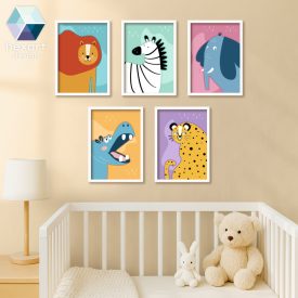 Skandi kis állatok (5 db digitális nyomtatható fájl)