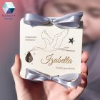 Baba született pénzátadó - gravírozott egyedi babaköszöntő