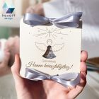 Keresztelő pénzátadó - gravírozott ajándékátadó keresztelőre