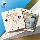 Keresztelő pénzátadó - gravírozott ajándékátadó keresztelőre