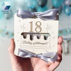 Születésnapi pénzátadó - gravírozott egyedi ajándék átadó