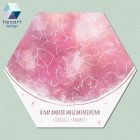 Akvarell pink - csillagtérkép dekoráció
