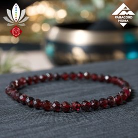 Gyökércsakra karkötő - gránáttal