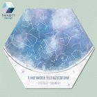 Akvarell kék - csillagtérkép dekoráció