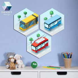 3 db-os járműves szett - választható járművekkel