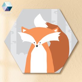 Róka - babaszoba dekoráció