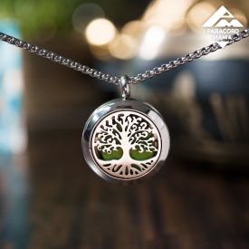 Acél illat medál - életfa motívummal