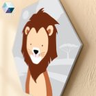 Oroszlán - babaszoba dekoráció