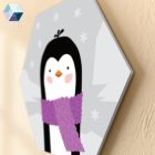 Pingvin - babaszoba dekoráció