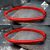 2 db Red Shield Twist - kabbala karkötő