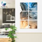 Absztrakt festmény/fotó - AFMD03 (okos dekoráció)