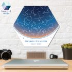 Orion - csillagtérkép dekoráció